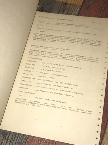 Turbo Pascal Benutzerhandbuch - Bild 7 von 8