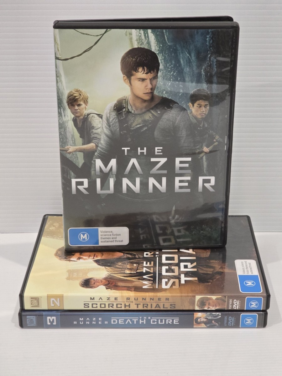 Maze Runner Trilogy DVD 3 Disc Set Region 4 | eBay