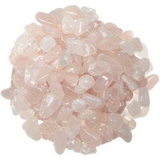 1/2 lb Rose Quartz Tumbled Stones - Grade 1 - XSmall - 0.5" to 1" Avg.