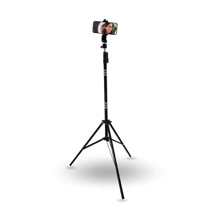 TRONICXL XXL Smartphone Stativ drehbar höhenverstellbar bis 2m Kamerastativ Ständer groß