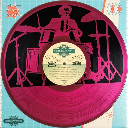 YESTERDAYS VINYL 3D VINYL RECORD DECORATION 12 Designs Gift Box Stand Real LP - Picture 28 of 60