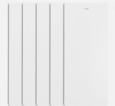 Vertical Blind Slats Vanes Replacement Blinds 82.5" X 3.5" White 5 PACK
