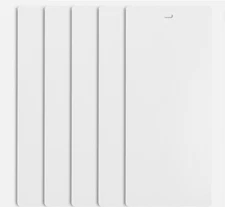 Vertical Blind Slats Vanes Replacement Blinds 82.5" X 3.5" White 5 PACK