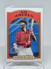 2021 Topps Heritage Minor League #68 Werner Blakely E3B
