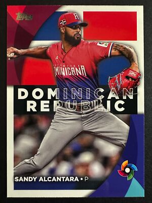 Sandy Alcantara 2023 Topps World Baseball Classic Dominican