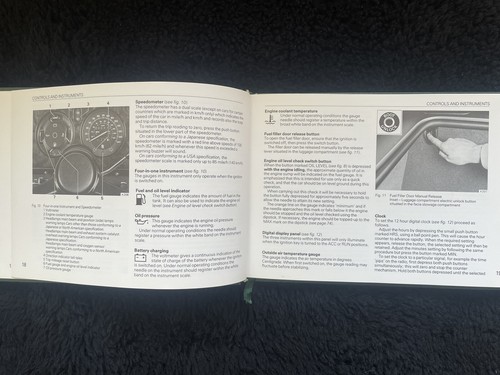 Rolls-Royce Bentley Corniche 1984 1985 Owners Manual Juego TSD4554 OEM - Imagen 21 de 24