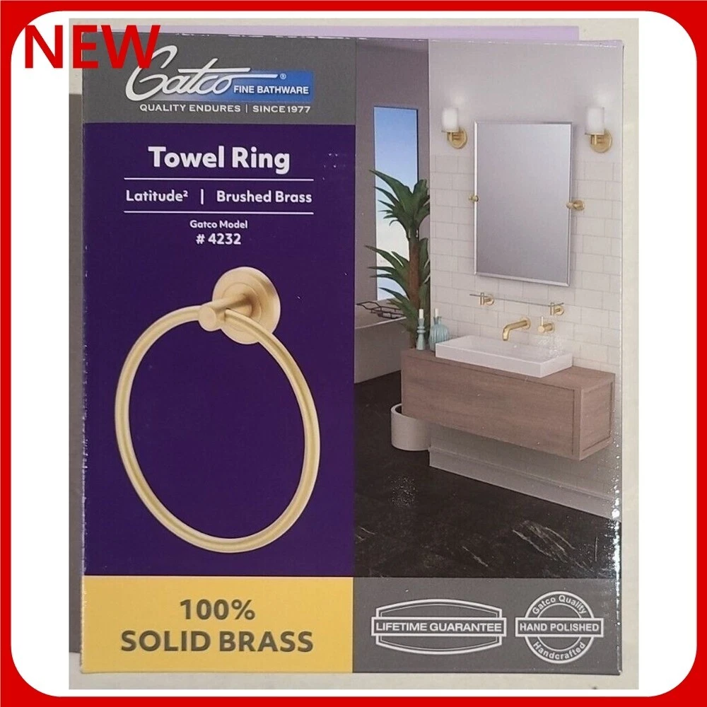 Gatco latitude online 2 towel ring