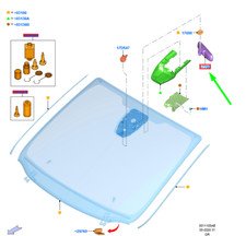 Ford Galaxy MK3 Innenrückspiegel 2274397 NEU ORIGINAL