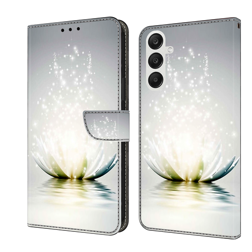For Various Phone Lighting Flower Card Wallet Bag Case Flip Stand Cover Luxury