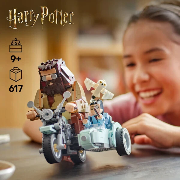 Harry Potter] Hagrid and Harry's Flying Motorcycle Ride LEGO From
