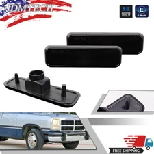 Smoked Front Side Marker Light For 1972-93 Dodge Ram D250 W250 Pickup Ramcharger