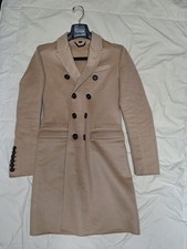 BURBERRY PRORSUM DOUBLE CASHMERE COAT SIZE IT44 INT XS