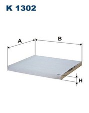 FILTRON Filter, Innenraumluft K 1302 für NISSAN