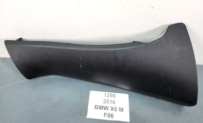  15-19 OEM BMW F86 X6 M Rear Right Passenger Side C Pillar Trim Cover Black*