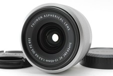  Almost Unused FUJIFILM FUJINON XC15-45mm XC15-45mm F3.5-5.6OIS PZ Silver JAPAN