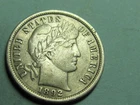 1892 BARBER DIME NICE HIGHER GRADE