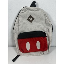 Disney Mickey Mouse Large Backpack with side pockets stripped straps