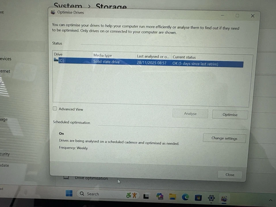 HP Spectre Pro 13 G1 Laptop Intel i7-6500u 8GB RAM 512GB SSD Windows 11 Pro READ - Image 3 of 4