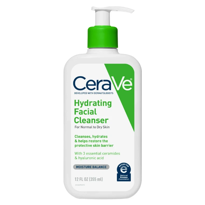 2 CeraVe Jabón Facial, Limpiador Facial Hidratante/Diario M para Piel Normal a Seca Foto 2 de 3