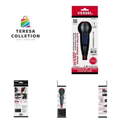 High-Torque e-ASSIST Screwdriver | 3.6V Battery-Powered & LED Light Included