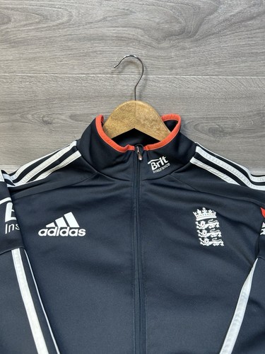 Adidas England Cricket Player Issue Training Jacket Size Large 44/46 - Picture 2 of 20