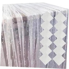 12 Pieces Pearl Tulle Table Runner Elegant Tablecloth Wedding Veil for
