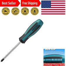 MEGADORA No.900 JIS Screwdriver with Magnetic Tip - Precision Tightening Tool