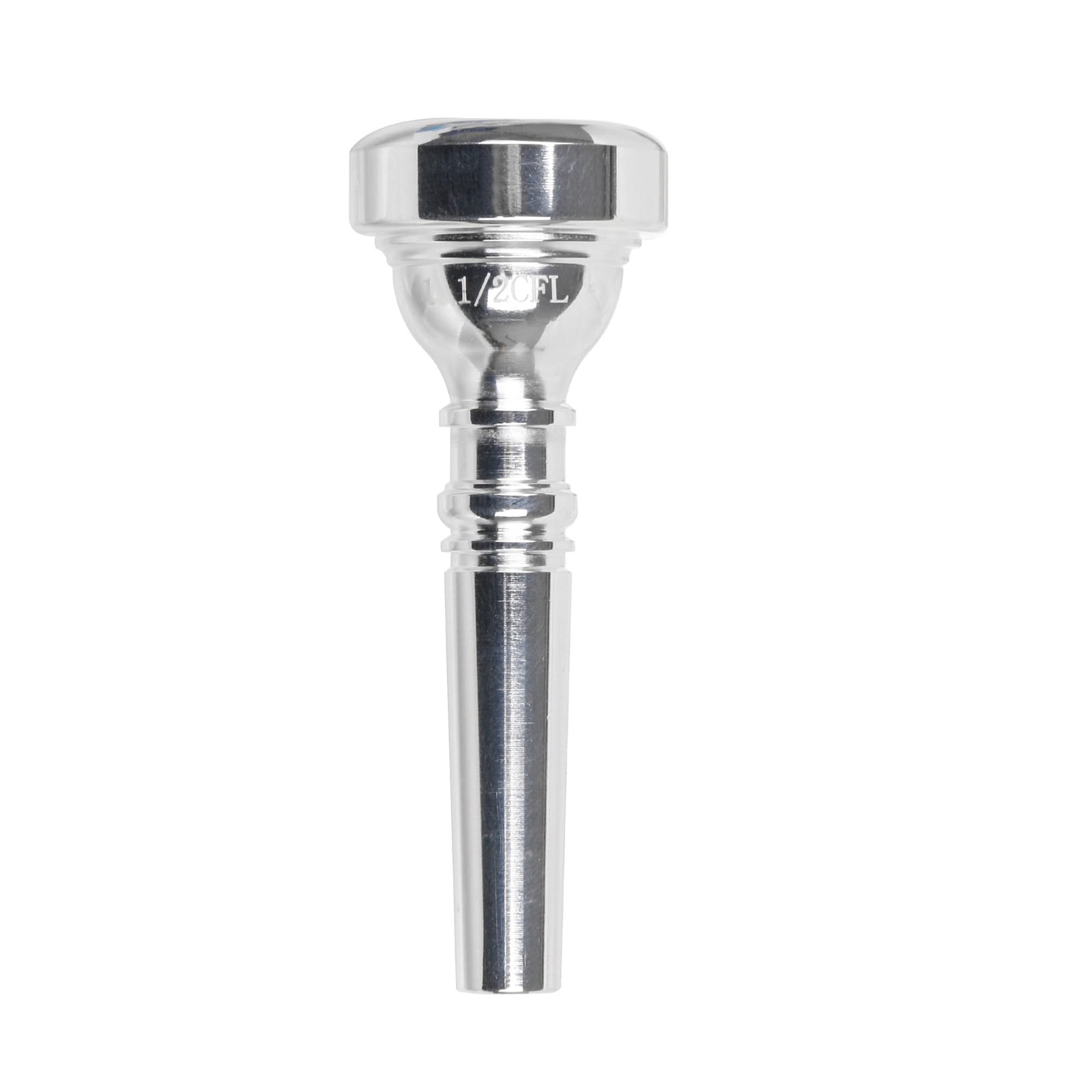 Lovermusic Silver Brass Socket OD 0.35inch Flugelhorn Mouthpiece 1-1/2CFL Mus...