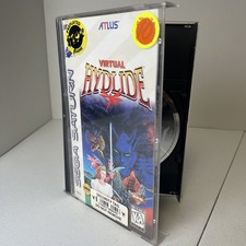 Virtual Hydlide (Sega Saturn, 1995) CIB Complete With Manual