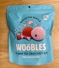 Woobles Emilio the Turtle Pink Beginners Learn To Crochet Kit Brand New