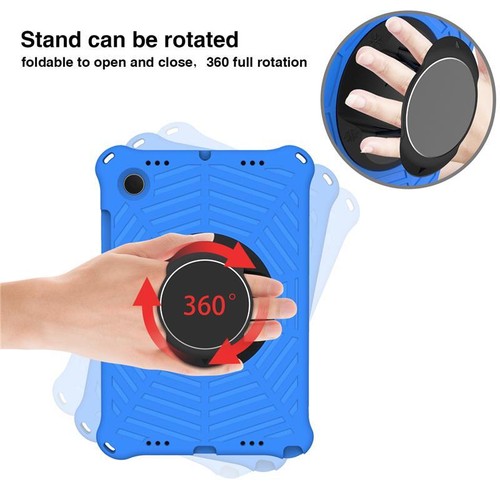 Kid Case Samsung Galaxy Tab A E A8 10.5 A7 Lite Shockproof Rotating Stand Cover - Picture 2 of 28