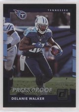 2017 Panini Donruss Press Proof Black 7/10 Delanie Walker #266 fs9