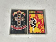 Guns N' Roses Cassette Tape Lot - Appetite For Destruction  Use Your Illusion
