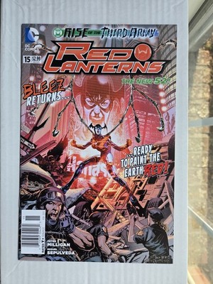 Red Lanterns #15 Newsstand 1:100 Rare 391 copies Atrocitus App DC Comics 2013