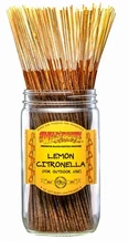 100x Wild Berry Incense Lemon Citronella ( 100 Sticks ) Wildberry Outdoor Only