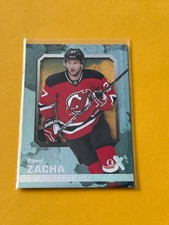 2016-17 Upper Deck Fleer Showcase EX-2017 Rookies Pavel Zacha #27 Blue
