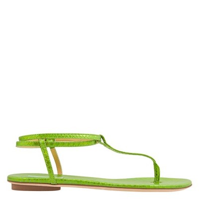 Giannico Ladies Kai Flip Flops Leather Flats