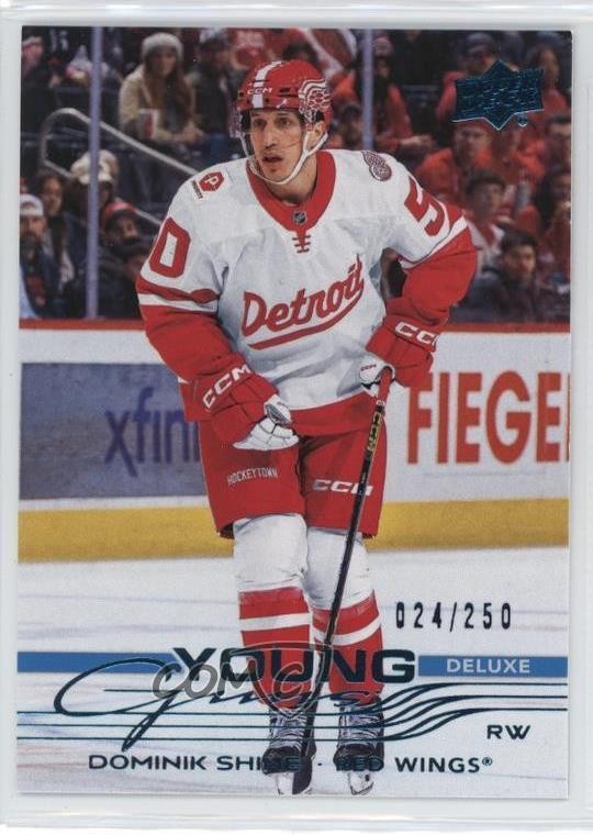 2025-26 Upper Deck Series 1 Young Guns Deluxe 24/250 Dominik Shine #234 1sv9