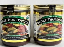2-Better Than Bouillon Organic Seasoned Vegetable Base Reduced Sodium 21 oz Each