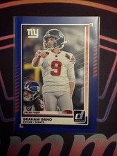 2025 Panini Donruss - Graham Gano #230 Press Proof Blue Giants