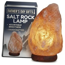 Himalayan Salt Rock Lamp with Dimmer   Hand-Carved Himalayan Salt Lamp Night