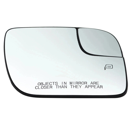 New Heated Side Mirror Passenger Glass Side for Ford Explorer 2011-2018 2019 - Picture 2 of 9
