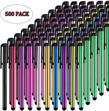 500 Pcs Universal Stylus Touch Screen Pen For Samsung Tablet PC Tab iPad iPhone