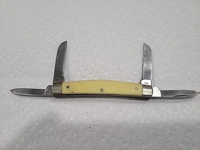 CAMILLUS USA YELLO JACKET 4 Blade Congress Knife #712