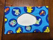 Handmade Pokemon Diaper Wipe Case