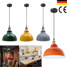 Pendelleuchte Retro LED Hängelampe Draht E27 Metall schwarz Vintage Industriell