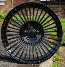 22"x9j Riviera RV1  Range Rover Sport/ Vogue   Gloss Black alloy wheels