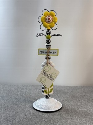 Resin Wood Metal ''Friend'' Premade Talking Totem Decor 12.5'' Transpac
