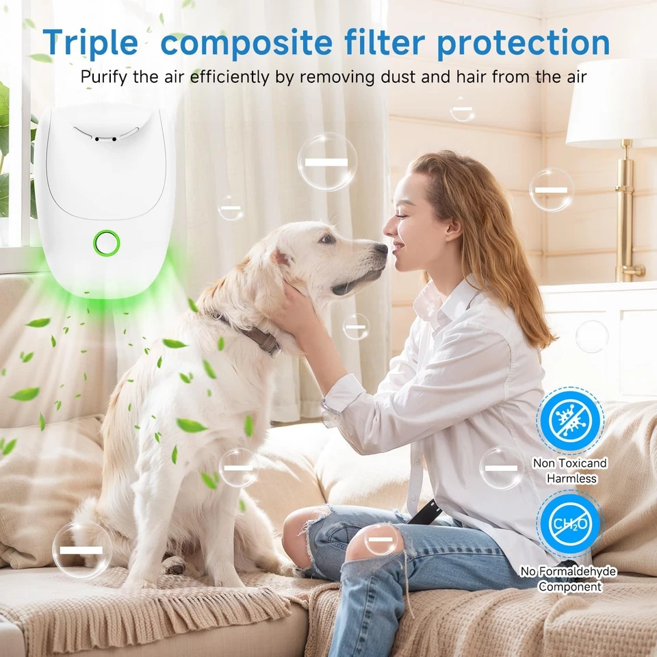 Stecken Sie in Negative Ionen Luftreiniger - 4Pack Ruhige Zwei-Geschwindigkeits- - Bild 4 von 4