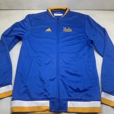 UCLA Bruins XS Blue Full Zip ADIDAS Climalite Track Jacket